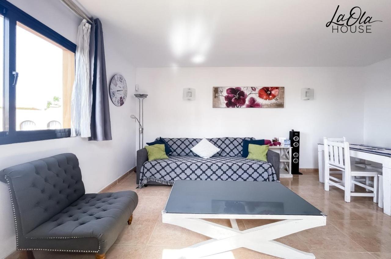 La Ola House Precioso Apartamento Con Piscina Corralejo Bagian luar foto